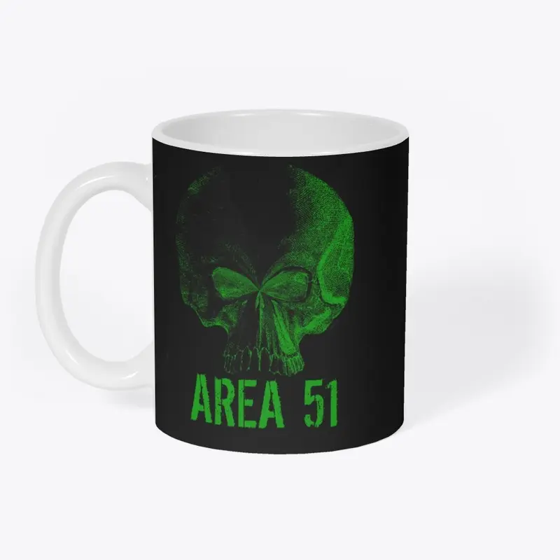 Area 51 Wretched Alien Skull